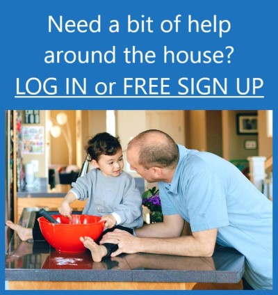 <div class="tagline"><span>Dad needs help with housework and babysitting.</span></div>